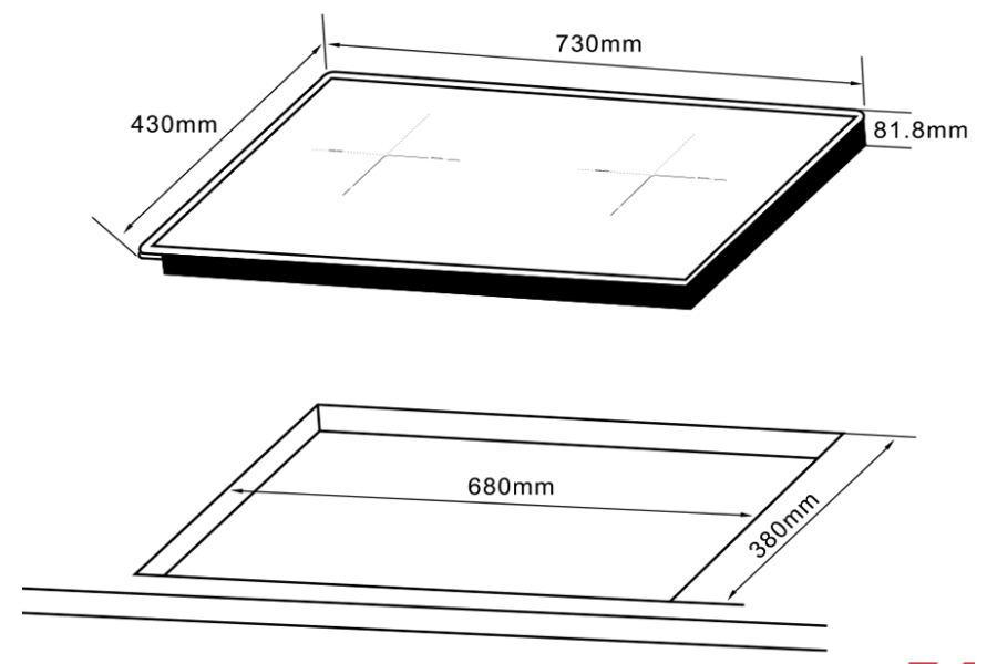 Bếp từ Hafele HC-I73242B 536.61.857