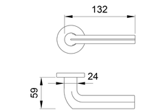 Tay nắm gạt Imundex 737.17.979