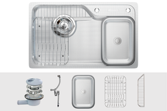 Chậu rửa bát Konox Dekor 8250TS chống xước