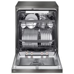 Máy rửa bát LG LDT14BSA4 Quadwash TrueSteam™ màu đen bóng