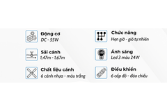 Quạt trần Klasse 58KSA 903W