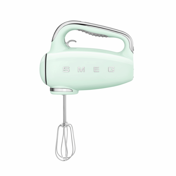 Máy đánh trứng cầm tay Smeg HMF01PGEU màu xanh lá pastel