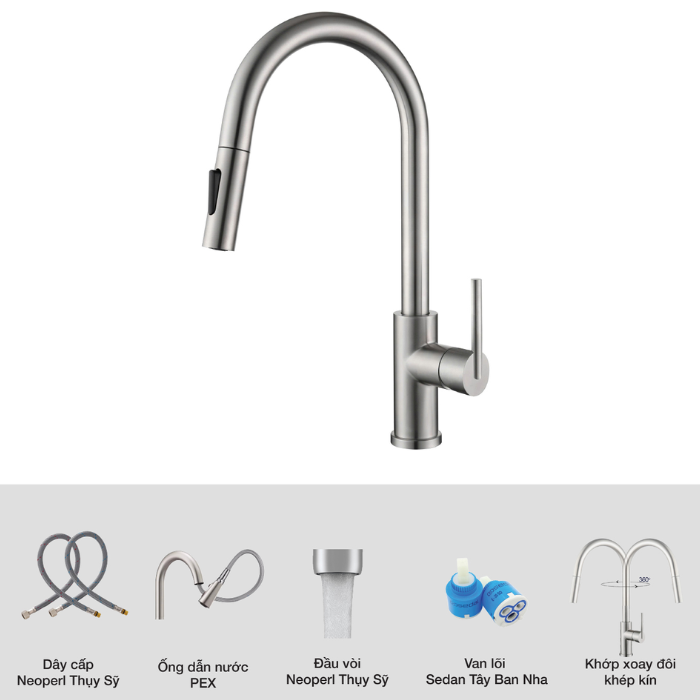 Vòi rửa bát Kluger KLF0030S