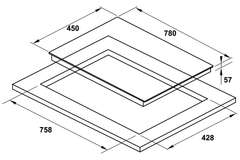 Bếp từ Hafele HC-I7834B 536.61.719