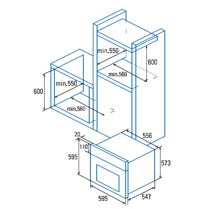 Lò nướng Cata MDS 7208 BK 07001403