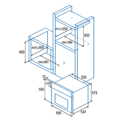 Lò nướng Cata MDS 7208 BK 07001403