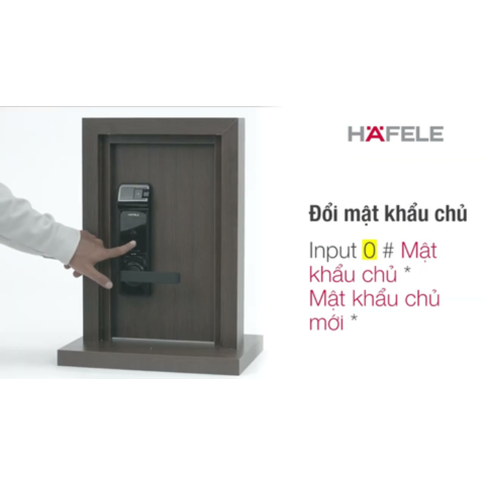 Khóa điện tử Hafele EL7700-TCS 912.05.718