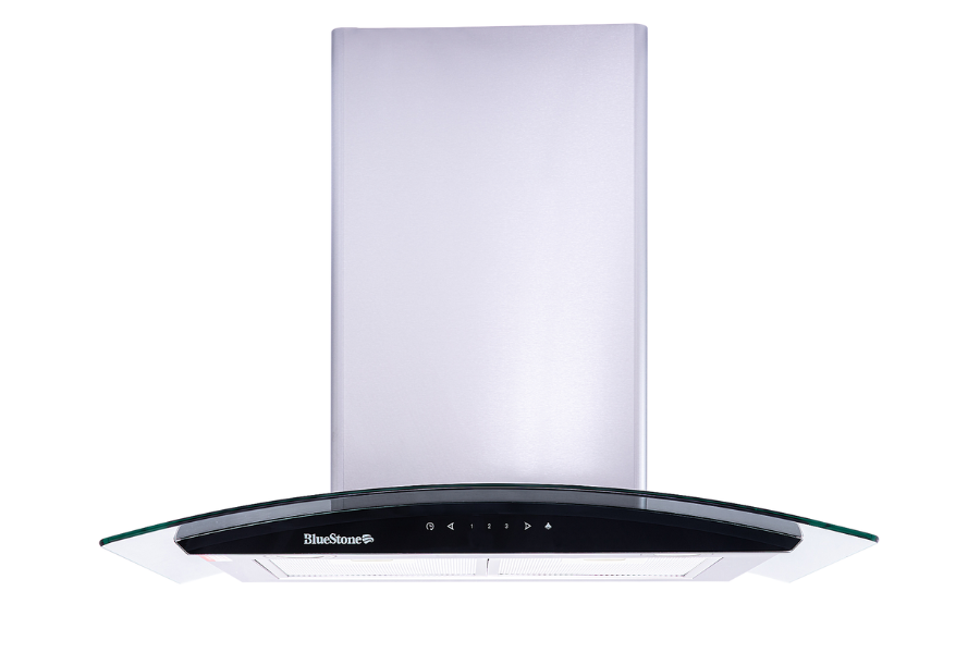 Máy hút mùi BlueStone HOB-8735 kính cong