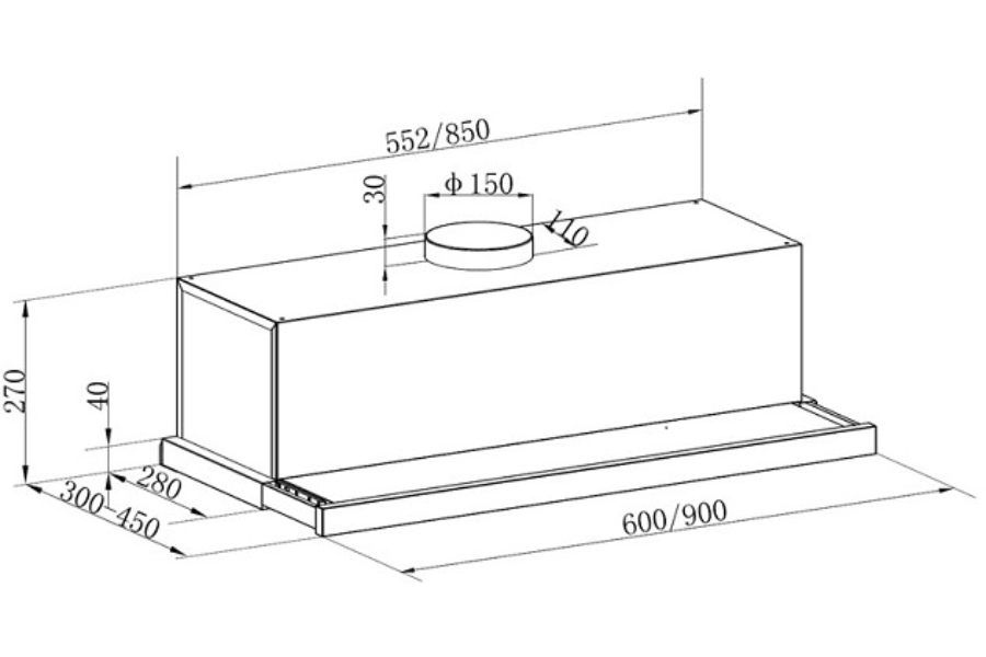 Máy hút mùi Franke FPG 905/605SA