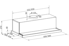 Máy hút mùi Franke FPG 905/605SA