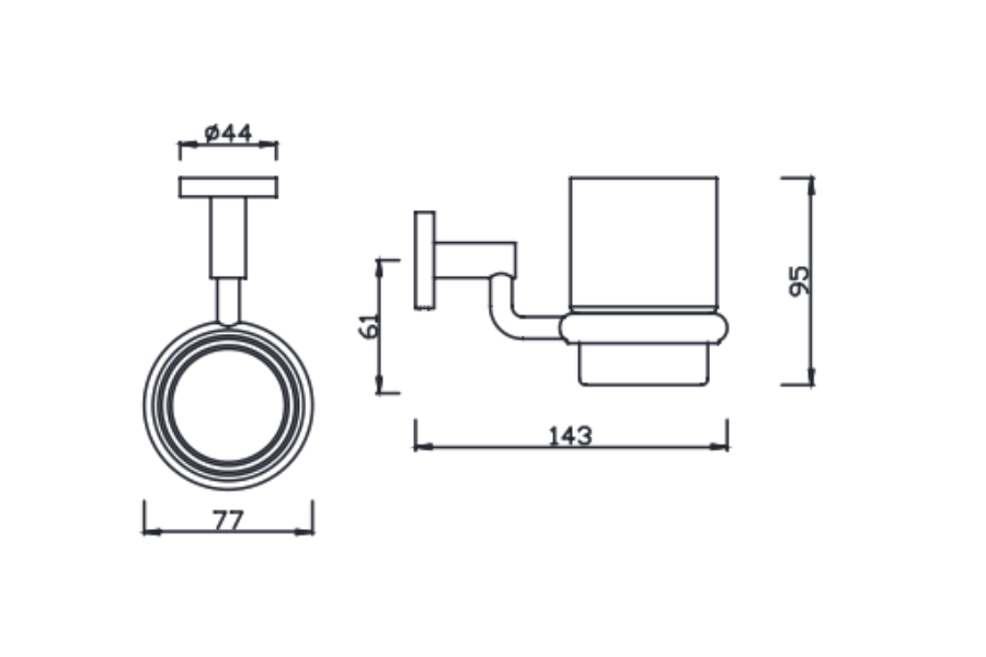 Kệ đựng ly American Standard K-2801-44-N
