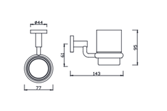 Kệ đựng ly American Standard K-2801-44-N
