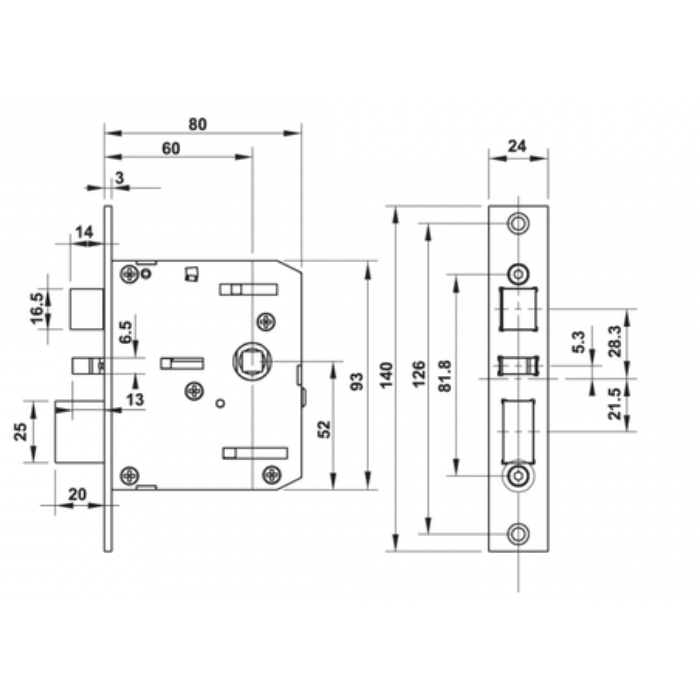 Khóa điện tử Hafele DL7100 912.20.315