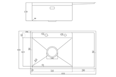 Chậu rửa chén Nobinox LUMIA NJ558B 1 hộc