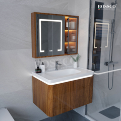 Tủ lavabo Bossco BC-A02VG màu vân gỗ