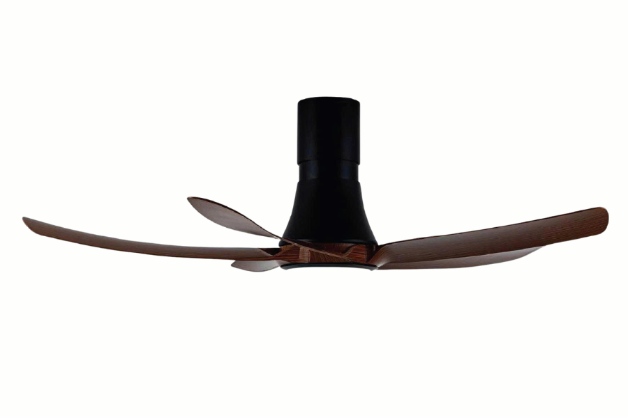 Quạt trần Asia Lighting QT14-DV 5 cánh màu nâu cà phê