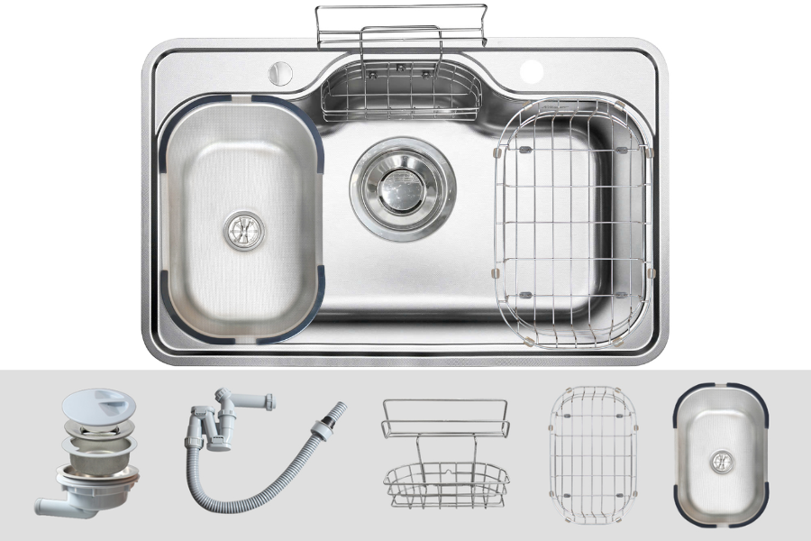 Chậu rửa bát Kluger KT8050FS-S80 Plus