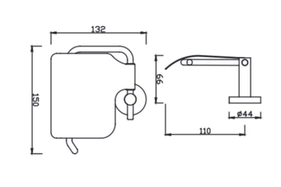 Móc treo giấy vệ sinh American Standard K-2801-43-N