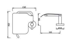 Móc treo giấy vệ sinh American Standard K-2801-43-N