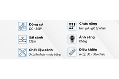 Quạt trần Klasse 48KSA 918WK