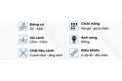 Quạt trần Klasse 56KSA 603