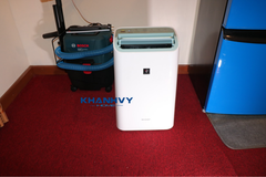 Máy ion và hút ẩm Sharp DW-E16FA-W
