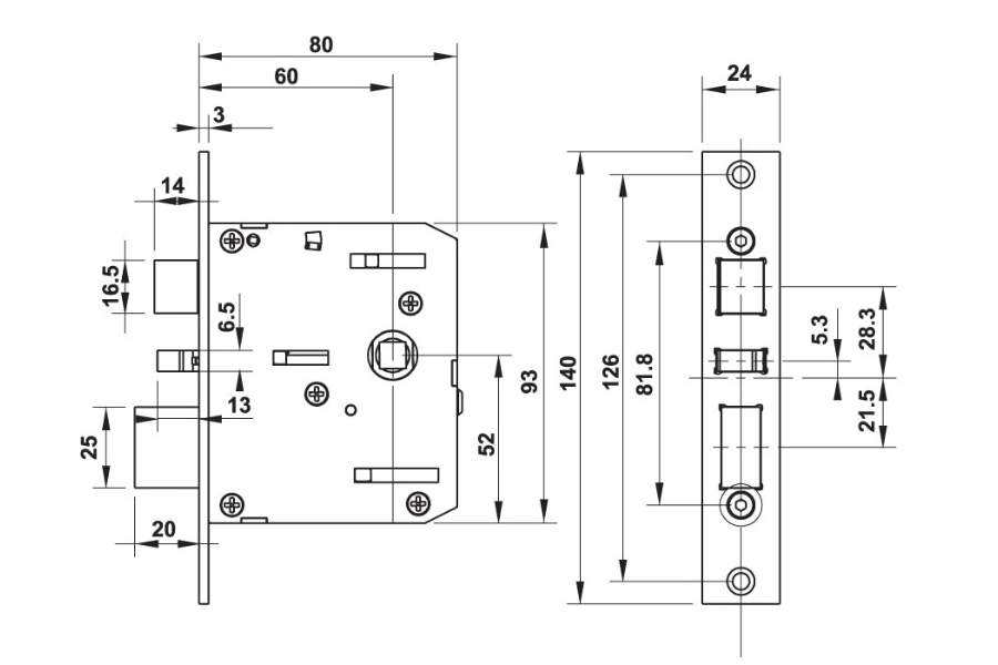 Khoá điện tử Hafele DL7000 912.20.314