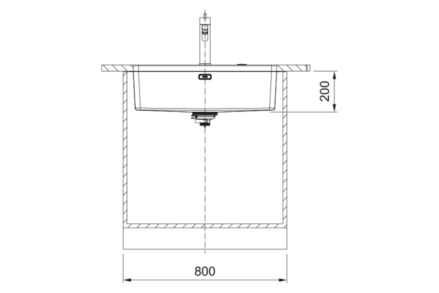 Chậu rửa chén Franke MYX 110-70 1 hộc