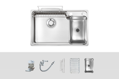 Chậu rửa bát Kluger KH8050SL Plus