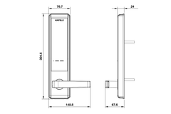 Khóa điện tử Hafele EL7200 912.05.714