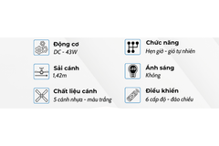 Quạt trần Klasse 56KSA 901W