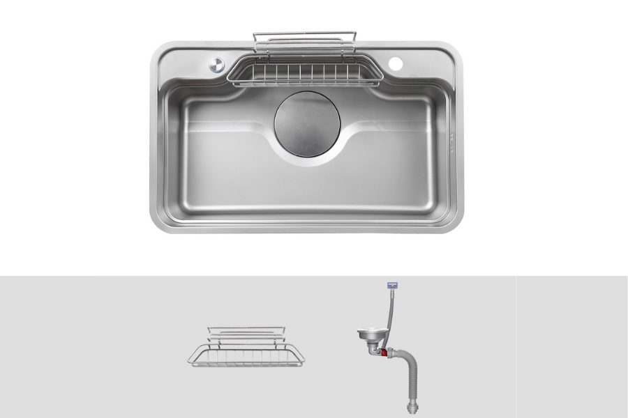 Chậu rửa bát Kluger KF7848FS-S78 Basic