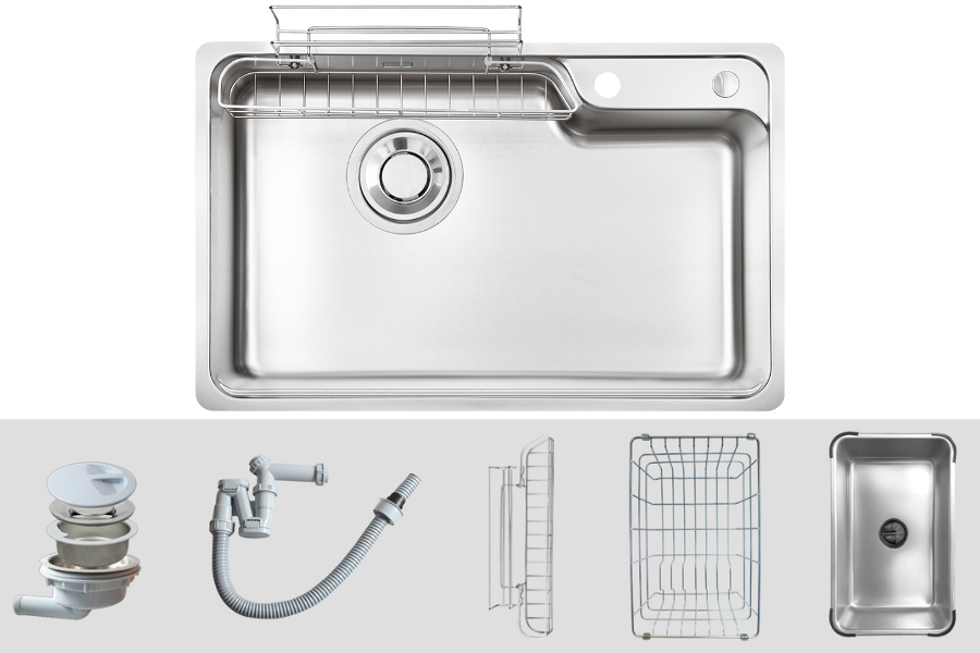 Chậu rửa bát Kluger KH8050ST PLUS