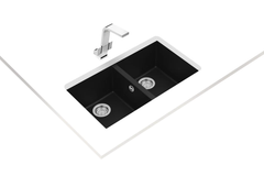 Chậu rửa chén Teka Square 2B 760 TG đá nhân tạo 115260024