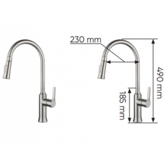 Vòi rửa chén Kaff KF-FC9014