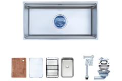 Chậu rửa chén Nobinox LIRA NJ566D 1 hộc