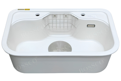Chậu rửa chén Bossco BC-PT7850TKS 1 hộc trắng kim sa