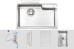 Chậu rửa chén Kluger KH8050FSP PRIME