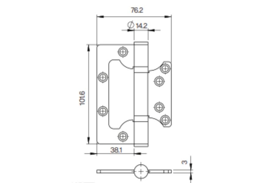 Bản lề Imundex 701.17.940