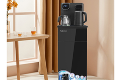Máy lọc nước nóng Fujihome TB110E-H bình âm kết hợp bàn pha trà