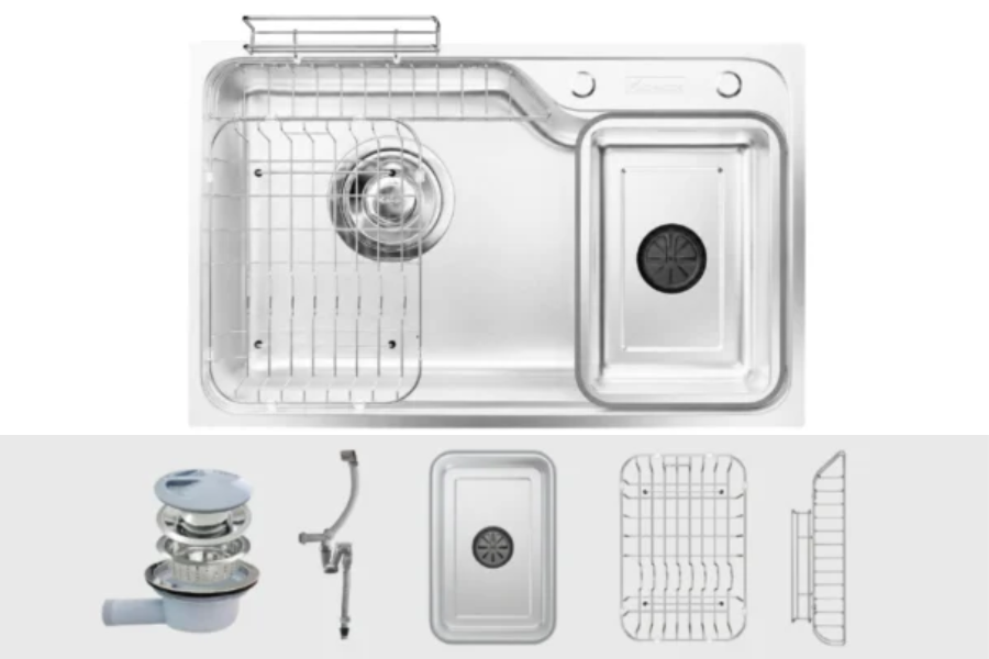Chậu rửa bát Konox Tari 8050SM
