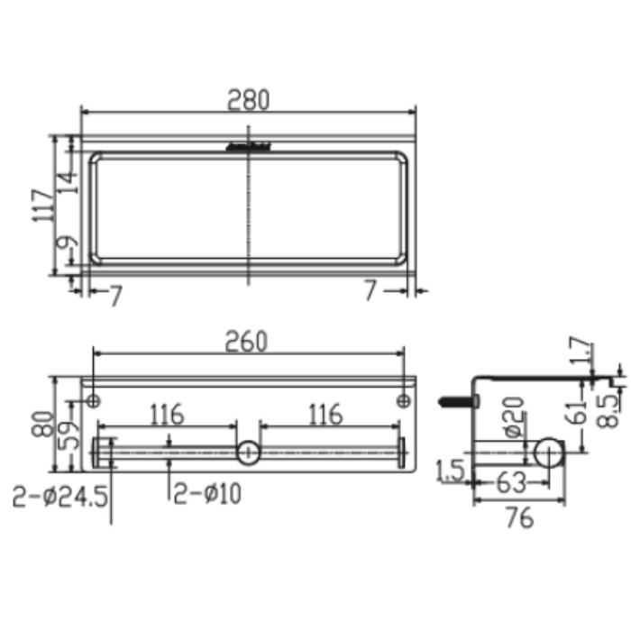 Móc treo giấy vệ sinh American Standard WF-1499