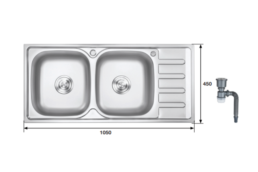 Chậu rửa chén Kaff KF-P10545