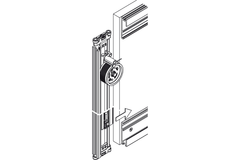 Bộ phụ kiện cửa Hafele 408.30.592 CONCEPTA 40 (1851-2500mm)