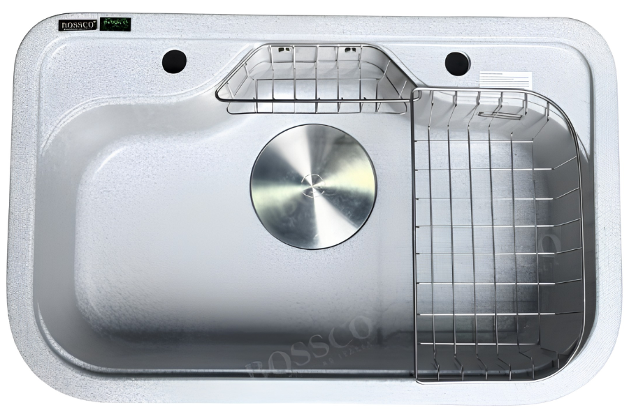 Chậu rửa chén Bossco BC-PT7850XKS 1 hộc xám kim sa