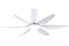Quạt trần Asia Lighting QT19-T-01 6 cánh màu trắng