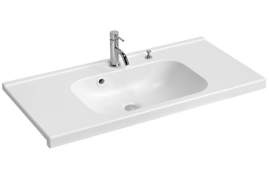 Chậu lavabo Yoshimoto CR liền khối