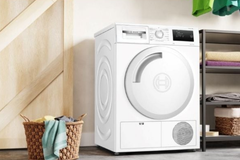 Máy sấy bơm nhiệt Bosch 8 kg WTH83028SG Series 4