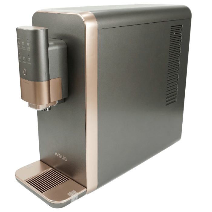 Máy lọc nước Wells TTUV+ màu nâu