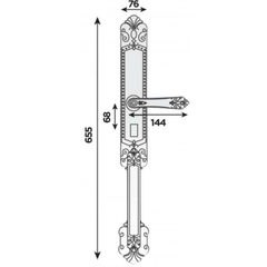 Khóa điện tử Hubert HB DS77 Copper